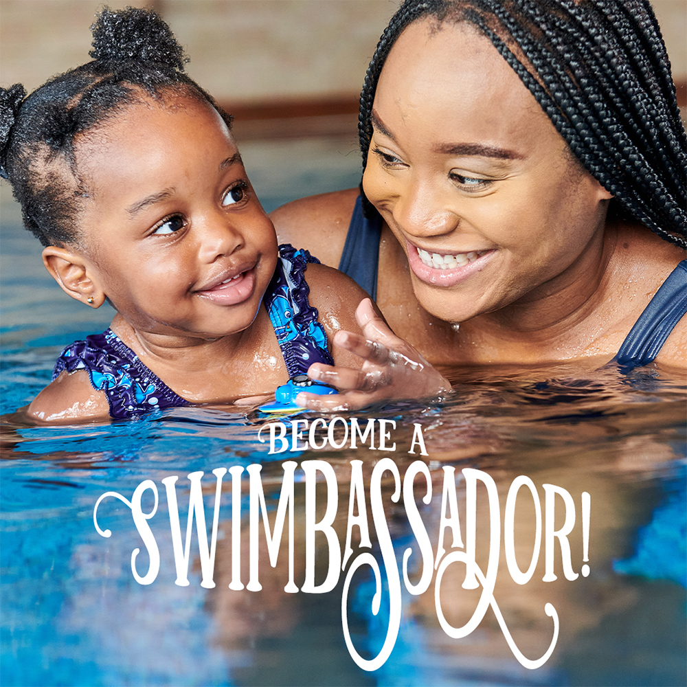 water babies mum and toddler in the pool